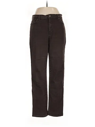 Pre-owned Gloria Vanderbilt Casual Pants In Brown