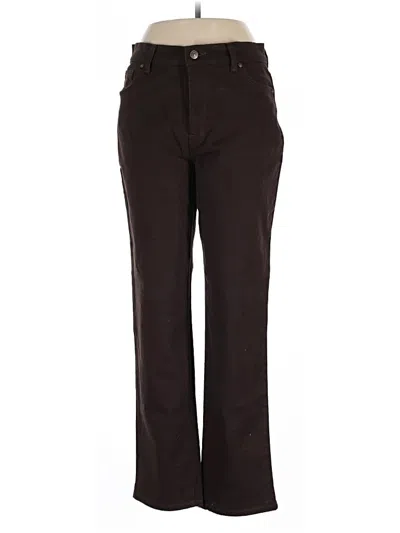 Pre-owned Gloria Vanderbilt Casual Pants In Brown