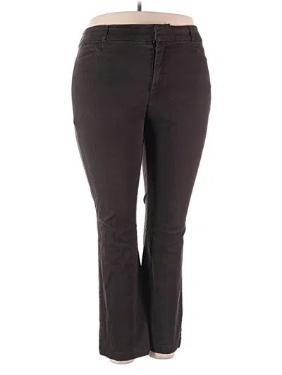 Pre-owned Gloria Vanderbilt Casual Pants In Brown