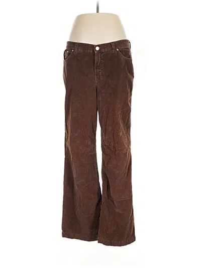 Pre-owned Gloria Vanderbilt Casual Pants In Brown