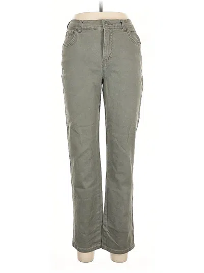 Pre-owned Gloria Vanderbilt Casual Pants In Gray