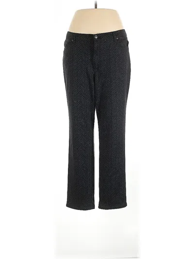 Pre-owned Gloria Vanderbilt Casual Pants In Gray