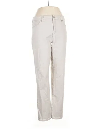 Pre-owned Gloria Vanderbilt Casual Pants In Gray