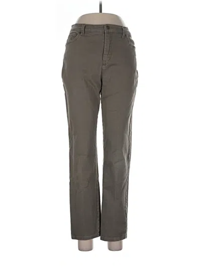 Pre-owned Gloria Vanderbilt Casual Pants In Gray