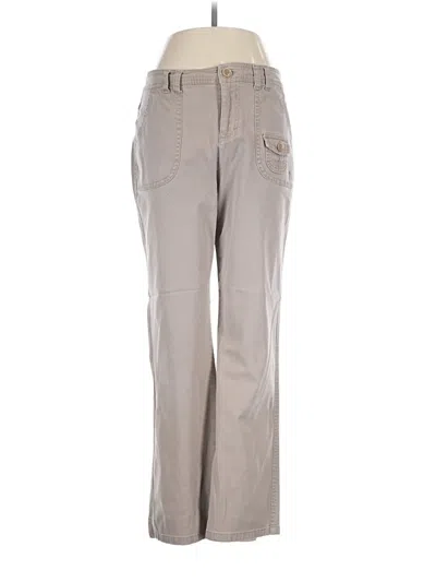 Pre-owned Gloria Vanderbilt Casual Pants In Gray
