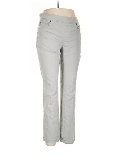 Pre-owned Gloria Vanderbilt Casual Pants In Gray