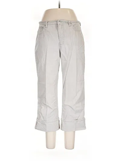 Pre-owned Gloria Vanderbilt Casual Pants In Gray