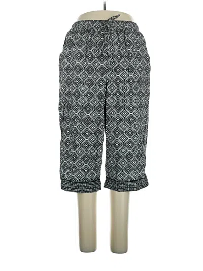 Pre-owned Gloria Vanderbilt Casual Pants In Gray
