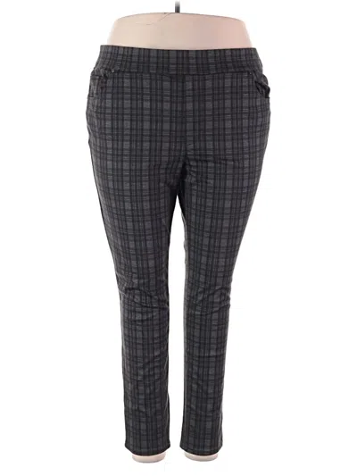 Pre-owned Gloria Vanderbilt Casual Pants In Gray