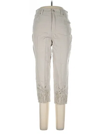 Pre-owned Gloria Vanderbilt Casual Pants In Gray