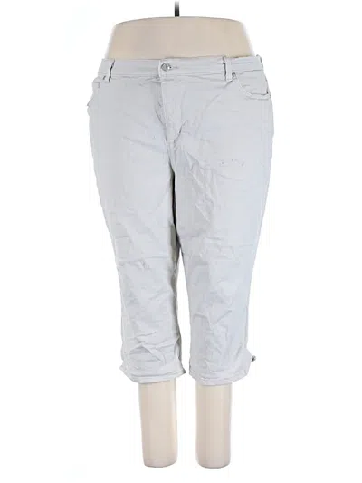 Pre-owned Gloria Vanderbilt Casual Pants In Gray