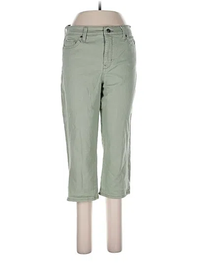 Pre-owned Gloria Vanderbilt Casual Pants In Green