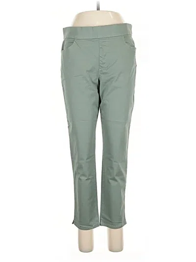Pre-owned Gloria Vanderbilt Casual Pants In Green