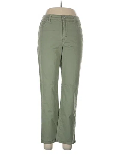 Pre-owned Gloria Vanderbilt Casual Pants In Green
