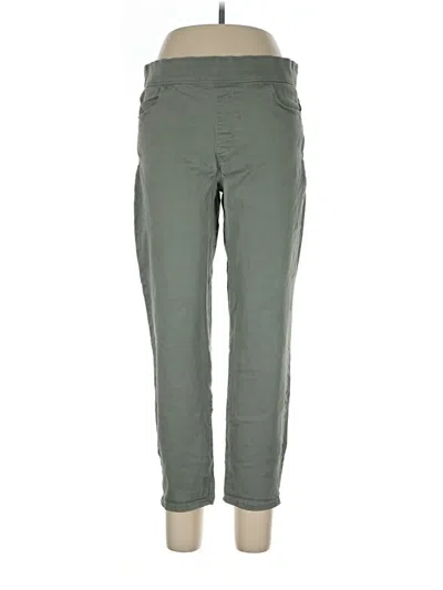 Pre-owned Gloria Vanderbilt Casual Pants In Green