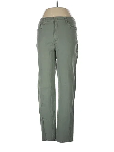 Pre-owned Gloria Vanderbilt Casual Pants In Green