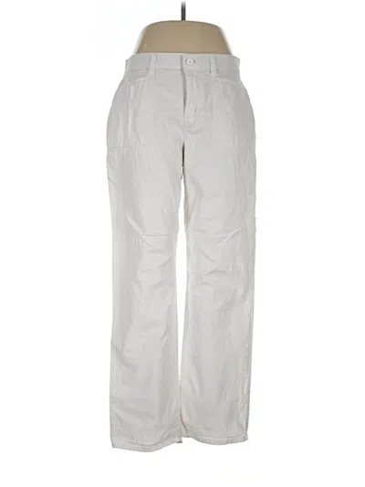 Pre-owned Gloria Vanderbilt Casual Pants In Ivory