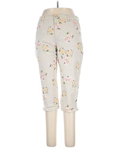 Pre-owned Gloria Vanderbilt Casual Pants In Ivory