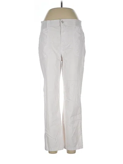 Pre-owned Gloria Vanderbilt Casual Pants In Ivory