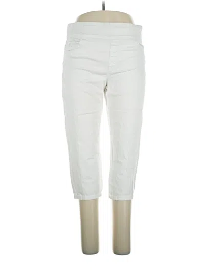 Pre-owned Gloria Vanderbilt Casual Pants In Ivory