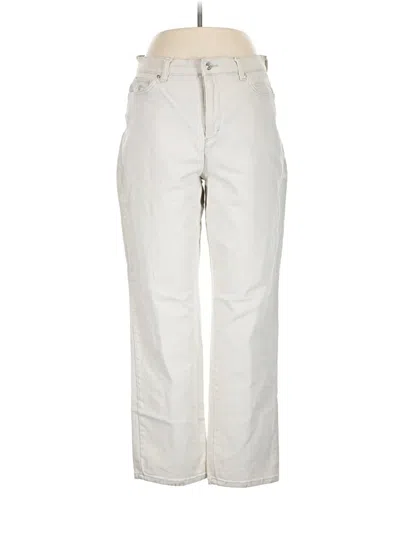 Pre-owned Gloria Vanderbilt Casual Pants In Ivory
