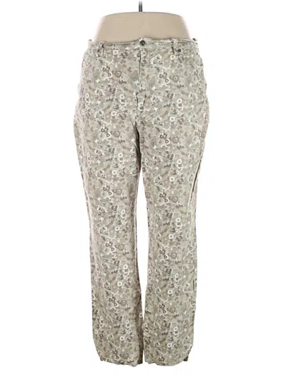 Pre-owned Gloria Vanderbilt Casual Pants In Ivory