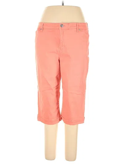 Pre-owned Gloria Vanderbilt Casual Pants In Orange