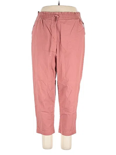 Pre-owned Gloria Vanderbilt Casual Pants In Pink