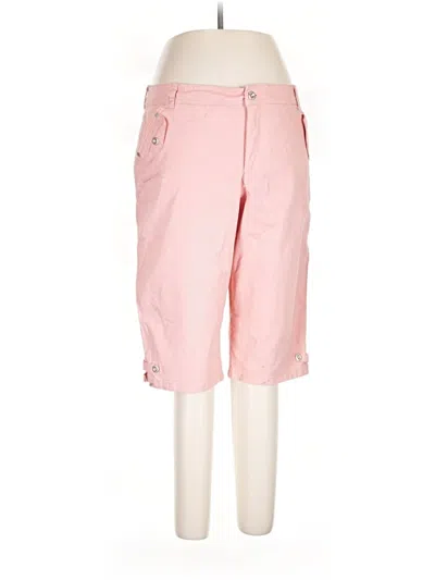 Pre-owned Gloria Vanderbilt Casual Pants In Pink