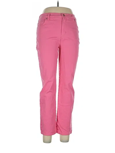 Pre-owned Gloria Vanderbilt Casual Pants In Pink