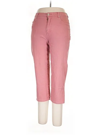 Pre-owned Gloria Vanderbilt Casual Pants In Pink