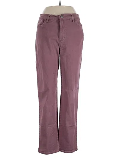 Pre-owned Gloria Vanderbilt Casual Pants In Purple