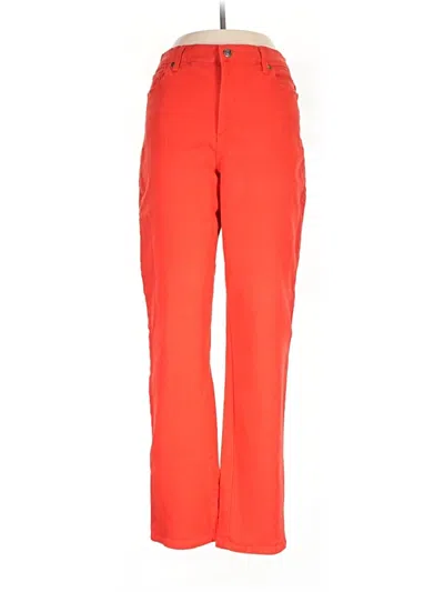 Pre-owned Gloria Vanderbilt Casual Pants In Red