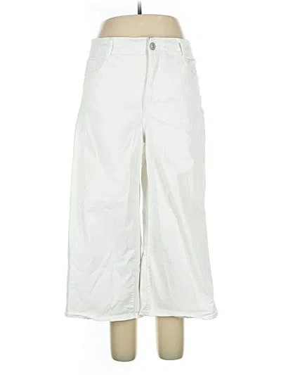 Pre-owned Gloria Vanderbilt Casual Pants In Silver