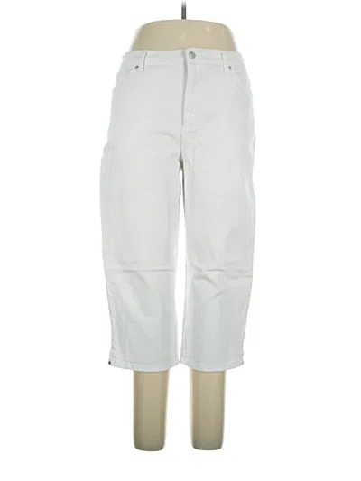 Pre-owned Gloria Vanderbilt Casual Pants In Silver