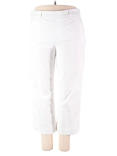 Pre-owned Gloria Vanderbilt Casual Pants In Silver
