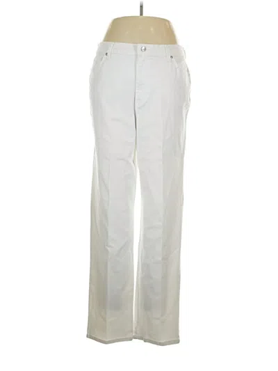 Pre-owned Gloria Vanderbilt Casual Pants In Silver