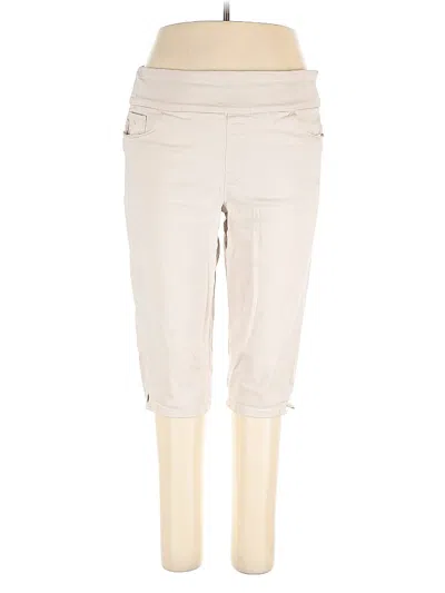 Pre-owned Gloria Vanderbilt Casual Pants In White