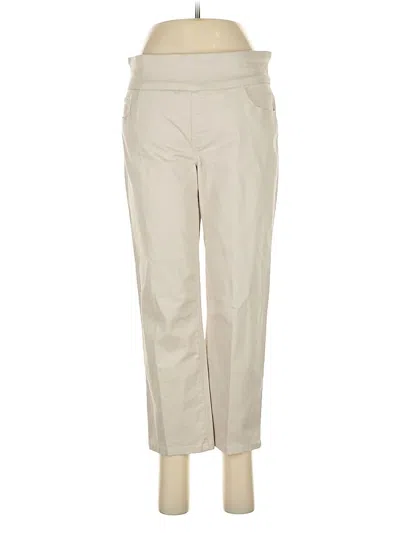 Pre-owned Gloria Vanderbilt Casual Pants In White