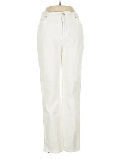 Pre-owned Gloria Vanderbilt Casual Pants In White