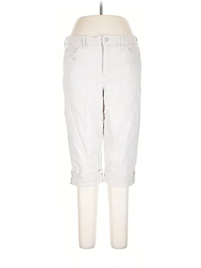 Pre-owned Gloria Vanderbilt Casual Pants In White
