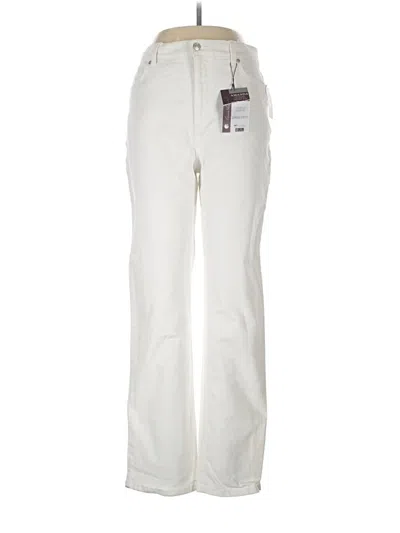 Pre-owned Gloria Vanderbilt Casual Pants In White
