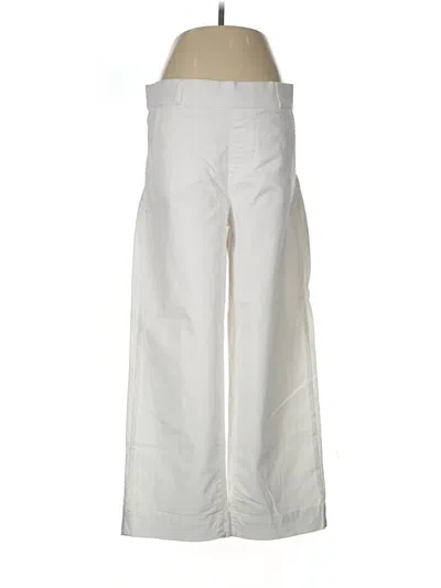 Pre-owned Gloria Vanderbilt Casual Pants In White