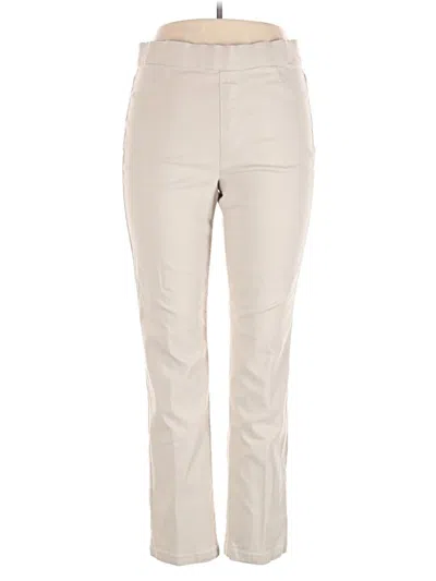 Pre-owned Gloria Vanderbilt Casual Pants In White