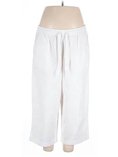 Pre-owned Gloria Vanderbilt Casual Pants In White