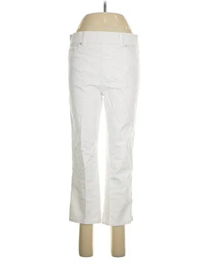 Pre-owned Gloria Vanderbilt Casual Pants In White