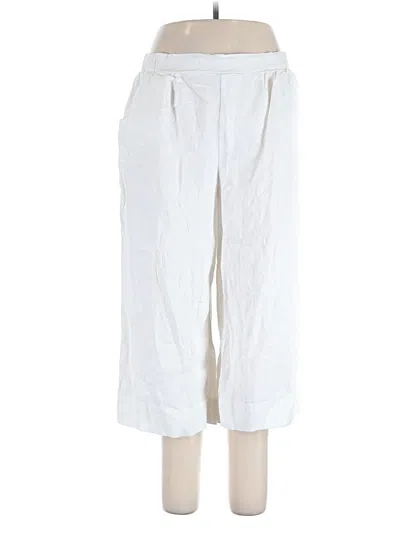 Pre-owned Gloria Vanderbilt Casual Pants In White