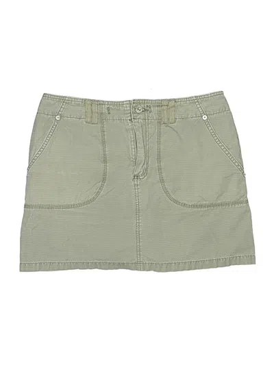 Pre-owned Gloria Vanderbilt Casual Skirt In Green