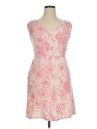 Pre-owned Gloria Vanderbilt Cocktail Dress In Pink