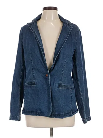Pre-owned Gloria Vanderbilt Denim Jacket In Blue